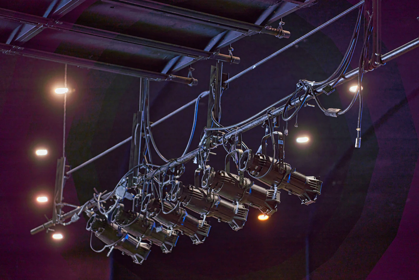 Grill de projecteurs suspendus