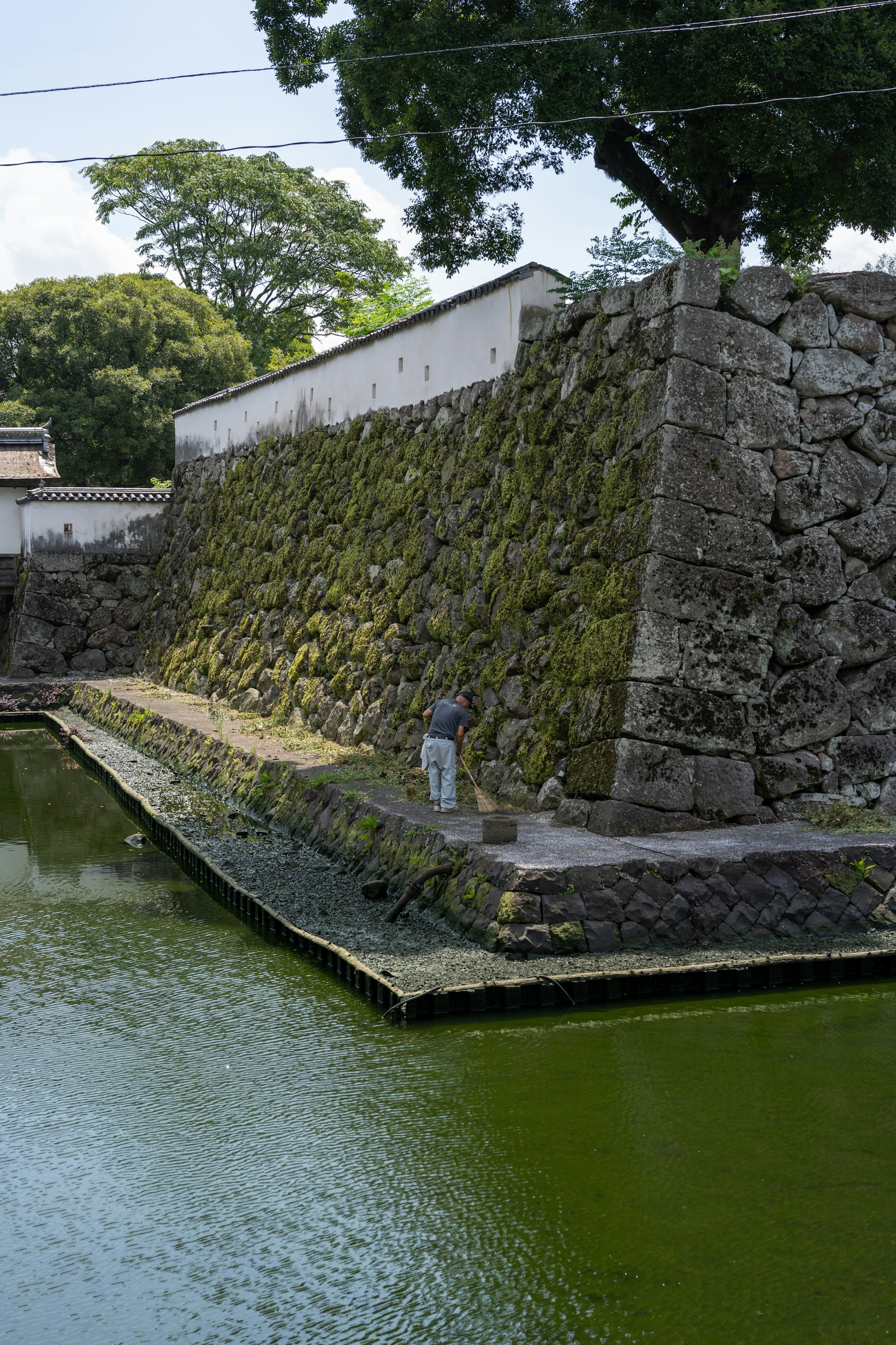 woman wearing yellow long-sleeved dress under white clouds and blue sky during daytime