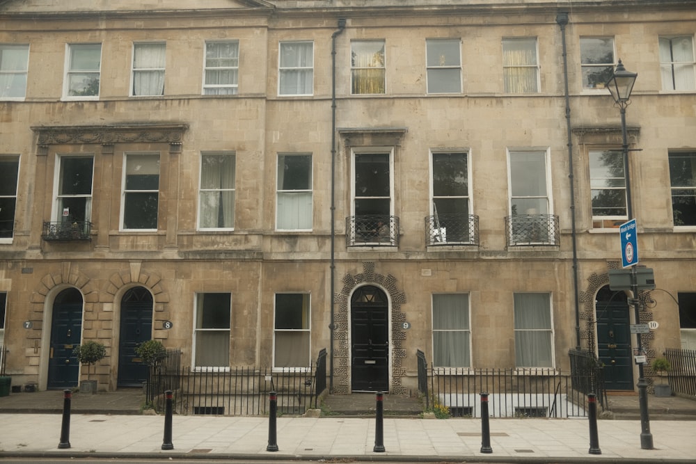 a large building with a bunch of windows