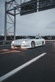 White car enjoy a smooth ride on michelin primacy tyres sold at tyrepublic