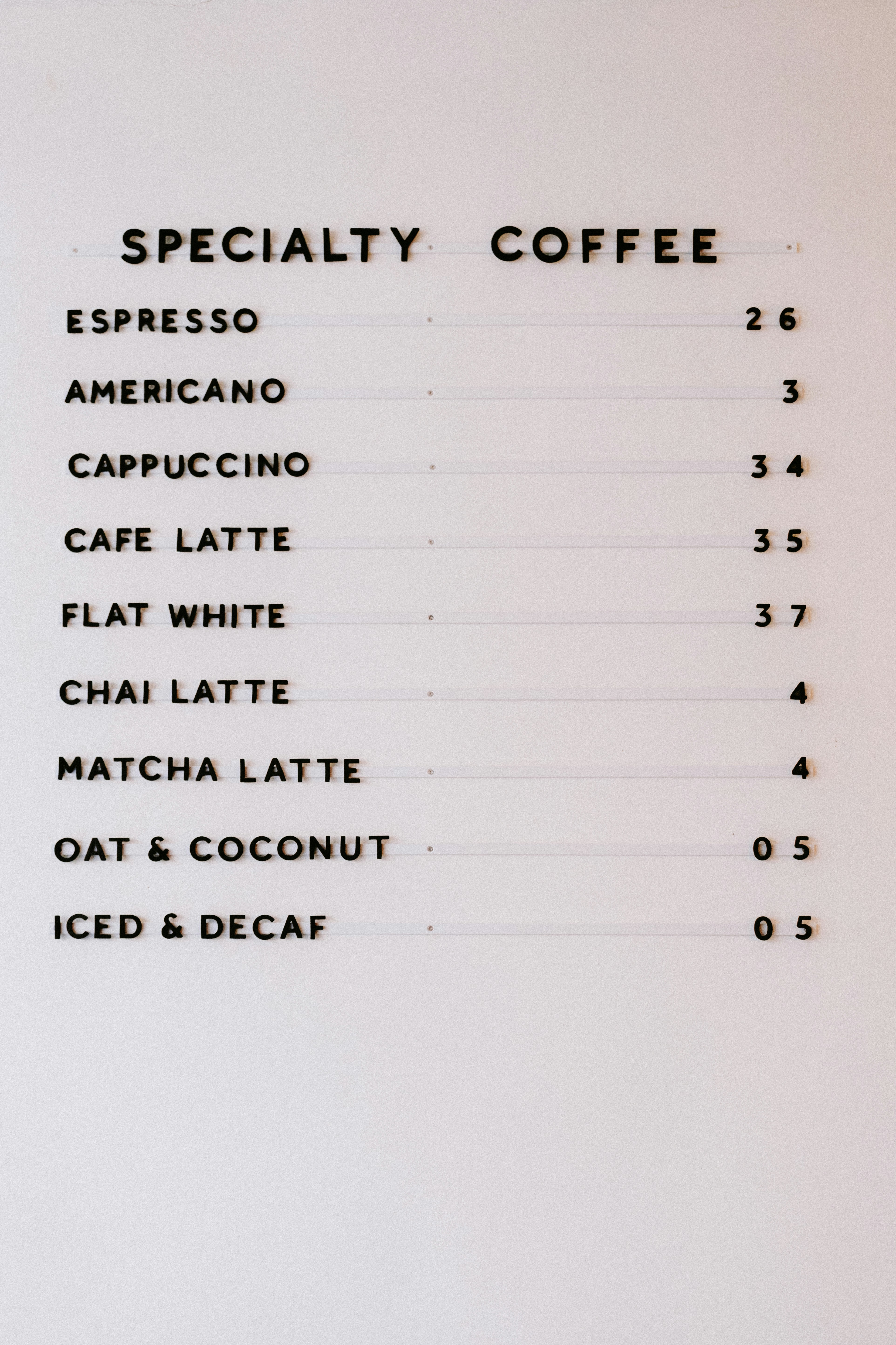 Ürün ve Fiyat Listesi