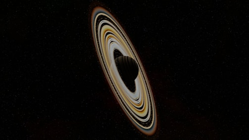 Graphical representation of Einstein's equations applied to self-gravitation in a symmetric black hole.