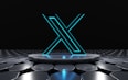 the letter x is lit up in the dark