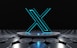 the letter x is lit up in the dark