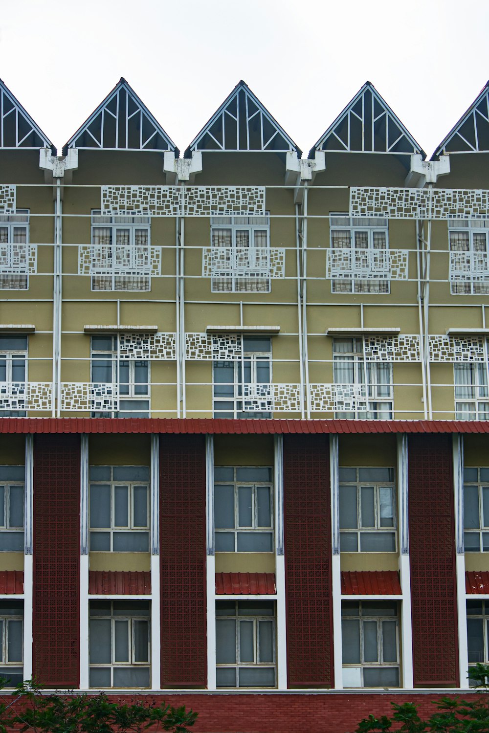 a building with a clock on the front of it