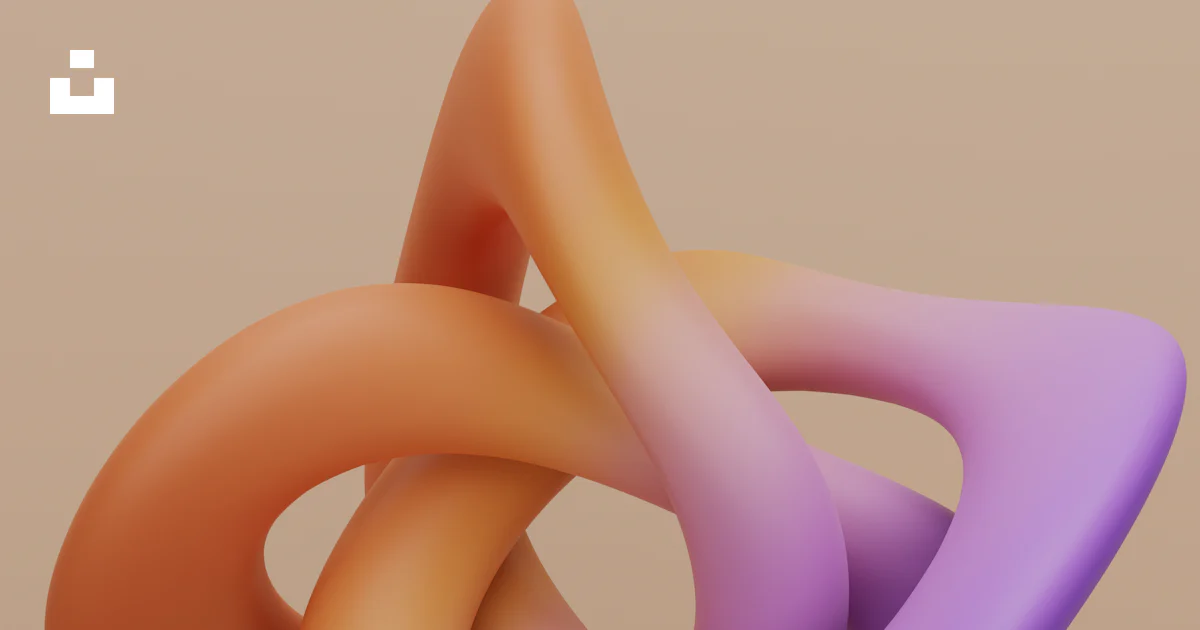 Overlap Objects A computer generated image of two overlapping objects photo – Free ...