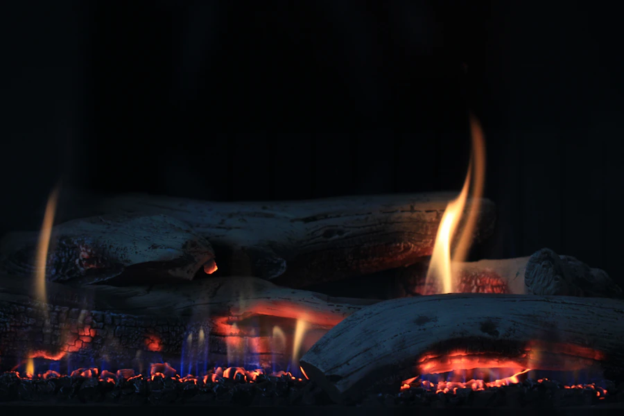 Gas fireplace service and repair technician