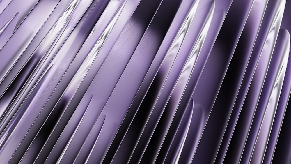 紫色の背景に線の接写