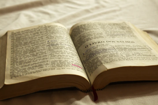 Close-up of the hardcover book 'A Arte de Vencer' with a dark blue cover and elegant typography on a wooden table.
