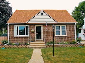 A welcoming image of a single-family home for veterans.
