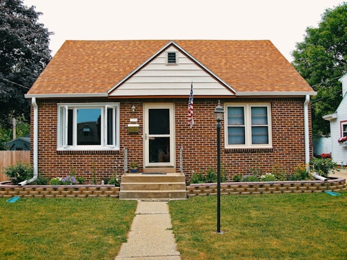 A welcoming image of a single-family home for veterans.