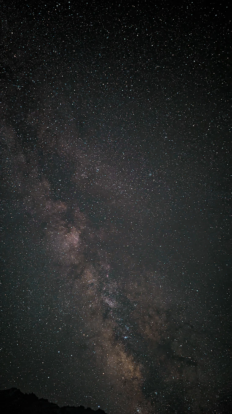 A dense field of stars over the Deosai plains