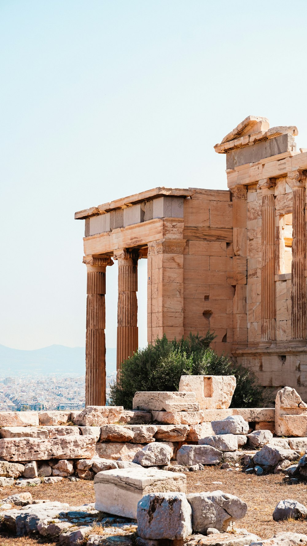 the ruins of the ancient city of baal