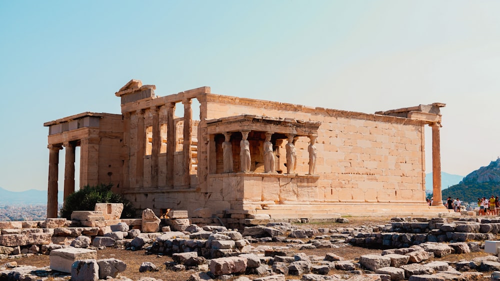 As ruínas da antiga cidade de Éfes