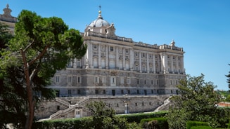 a large building with a dome on top of it