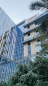a very tall building with a lot of windows
