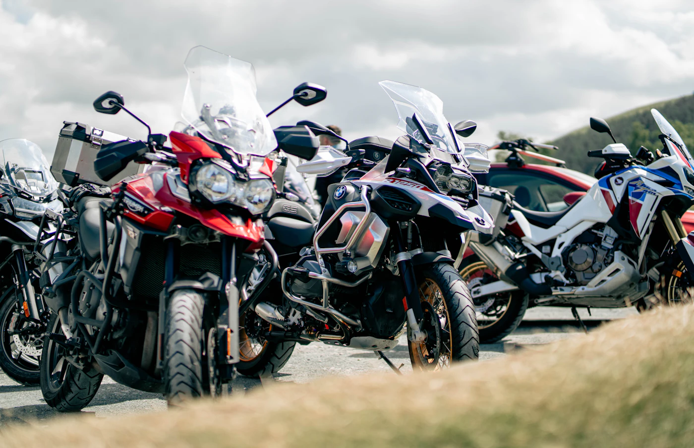 ラグジュアリーモーターサイクルの集合