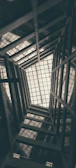 An artistic overhead shot of a complex architectural layout showcasing symmetry.