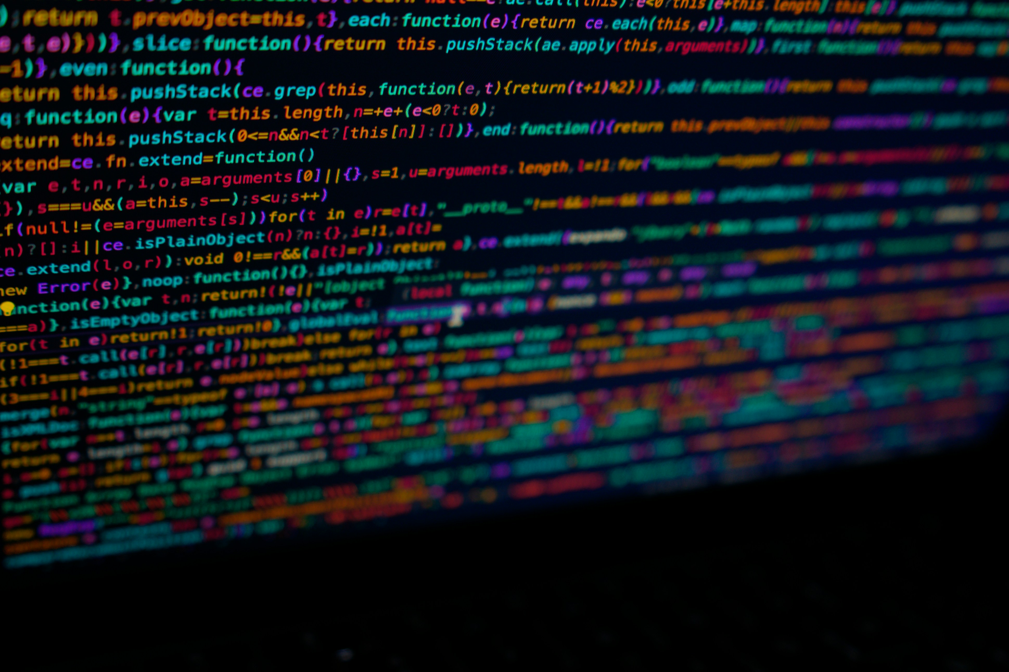 a close up of a computer screen with a lot of text on it