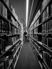 A dark cinematic-themed image showcasing audiobooks.