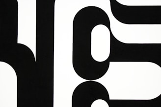 Bold geometric shapes arranged in a modern, eye-catching textile design.