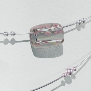 An elegant bracelet intertwined with flowers, showcasing its intricate design and shine.