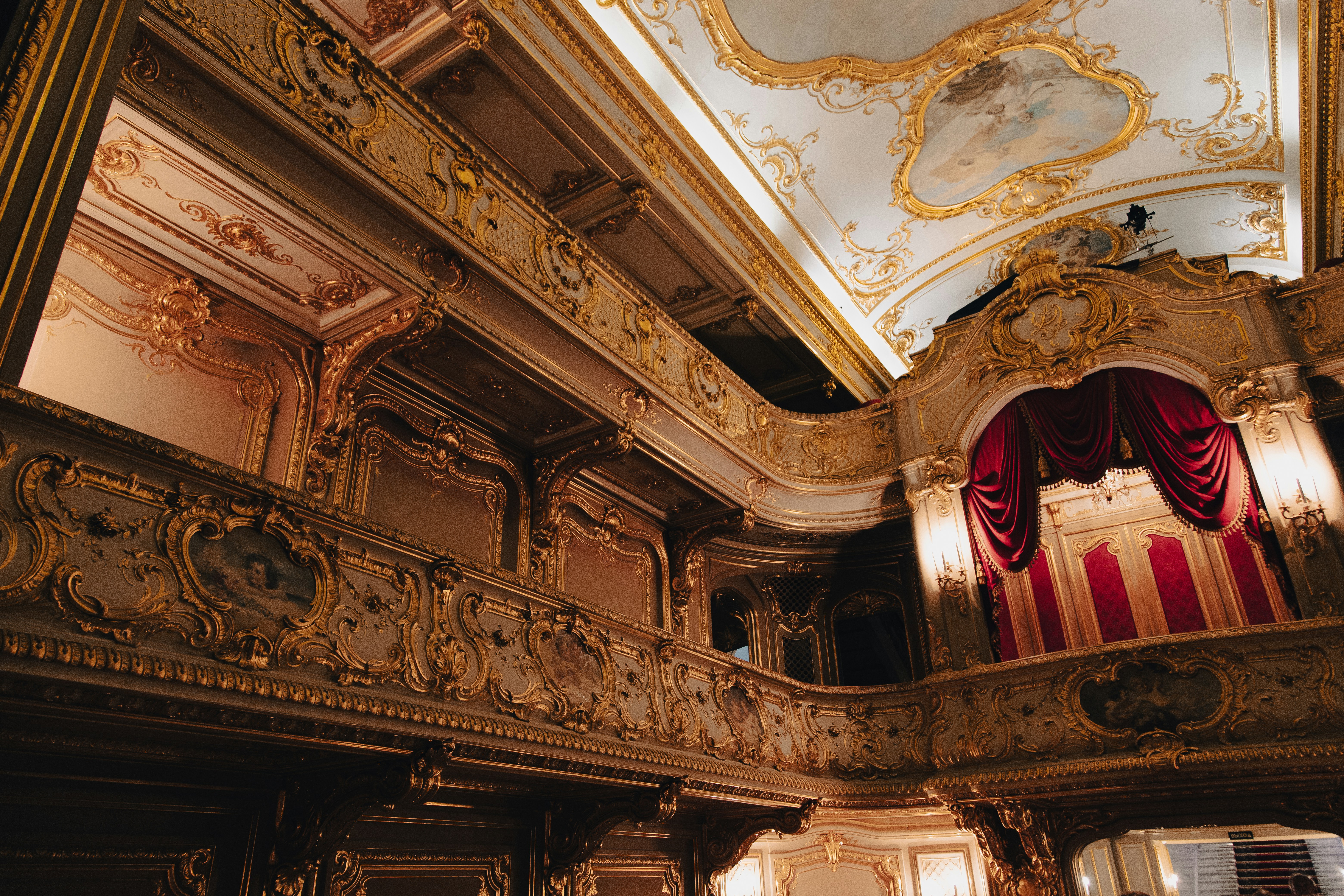 of the theatre's current interior, showing both decay and enduring beauty - uptown theater chicago il