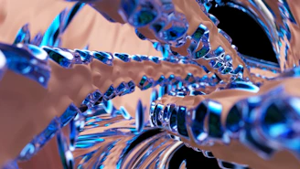 Abstract visualization of global data flows connecting India and UAE with metallic gold accents.