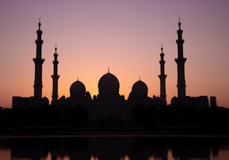 A vibrant view of Lahore's historical Badshahi Mosque at sunset.