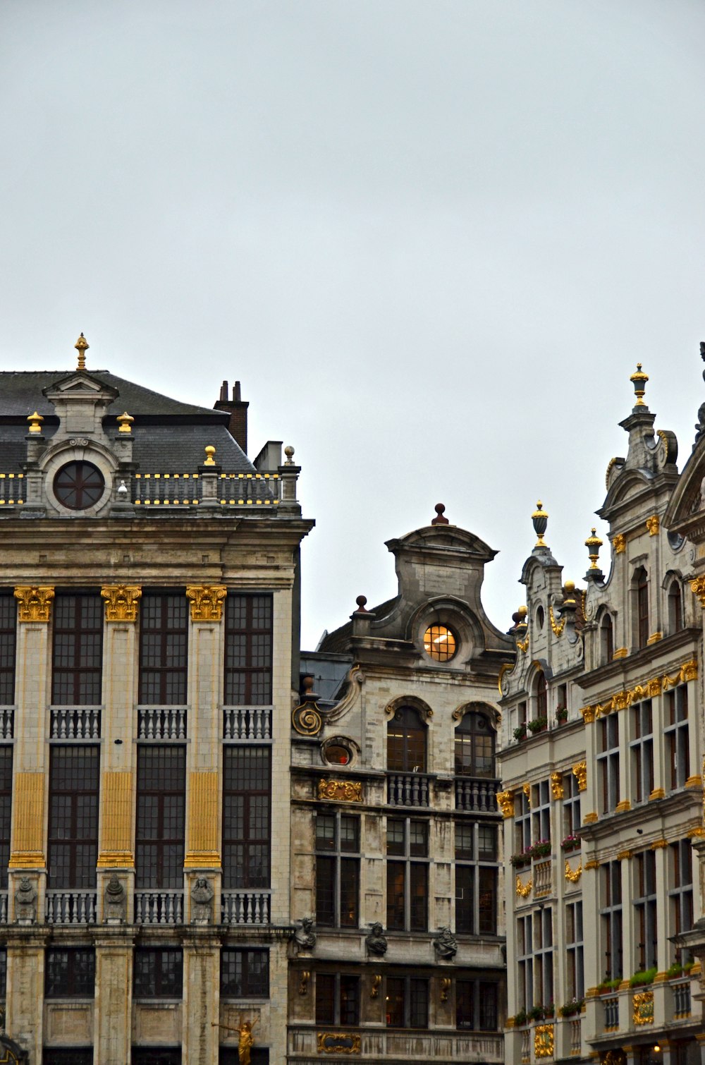 a large building with a clock on the top of it