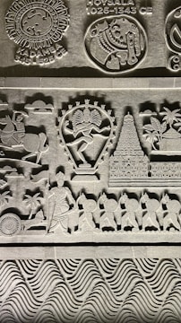 An artistic representation of Kakatiya heritage and culture.