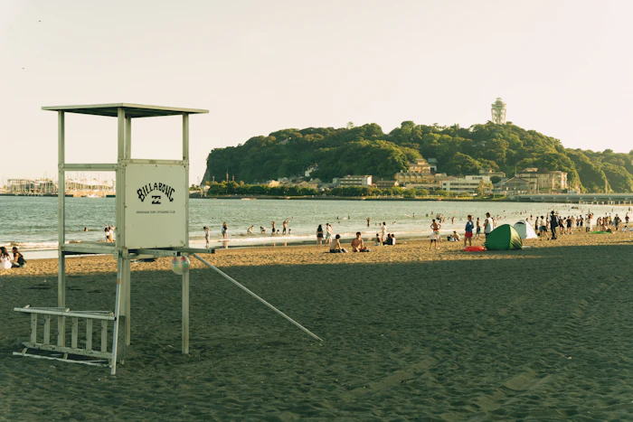 Katase-Enoshima beach near Kamakura