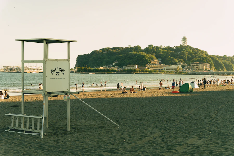 Katase-Enoshima beach near Kamakura