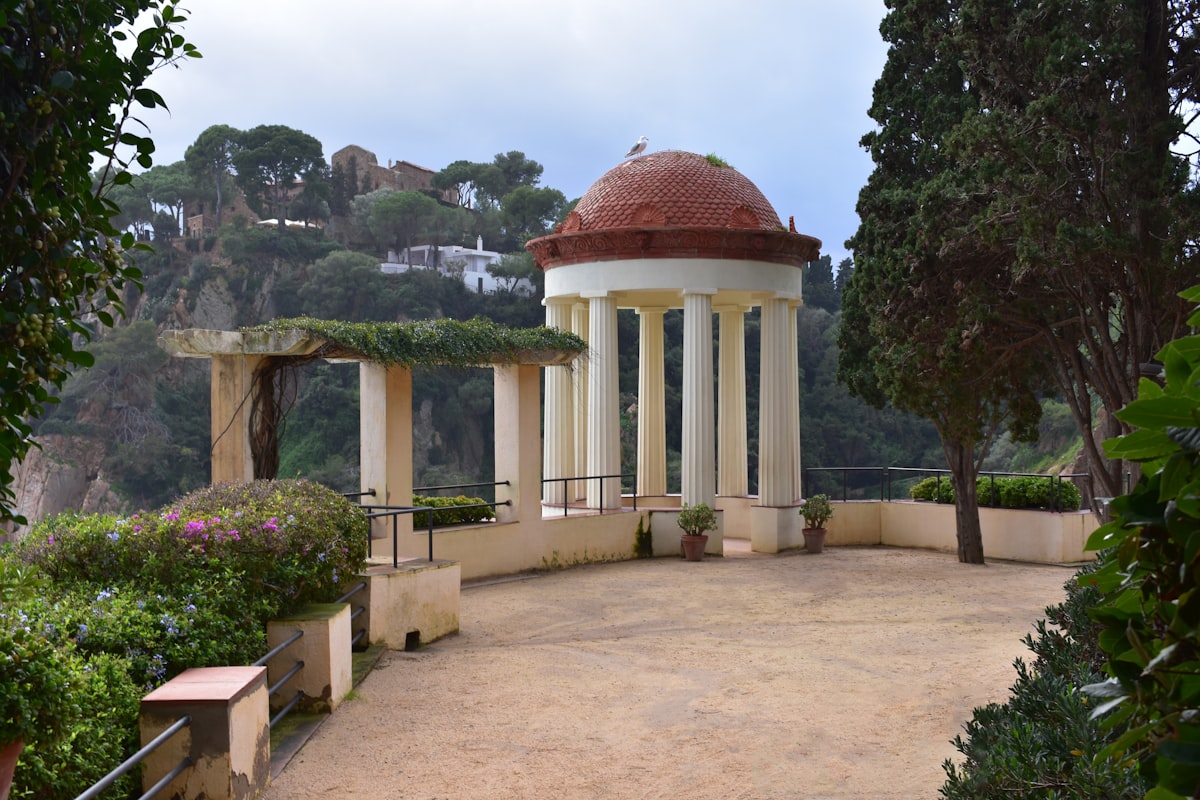 Vistas al mar desde el Jardín Botánico Marimurtra de Blanes