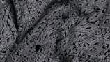 Screenshot of patternmaking software showing complex garment panels.
