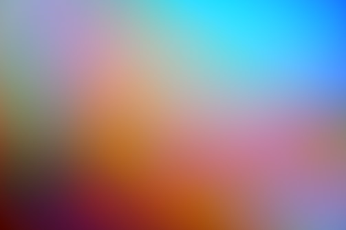 Clean solid color background with smooth transitions between blue and orange shades.