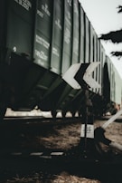 Close-up of a Medha electronic interlocking system in operation.