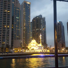 Sleek modern Istanbul skyline at dusk with illuminated high-rises reflecting trust and stability.