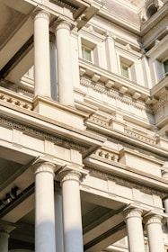 Close-up of architectural details highlighting textured materials and precise craftsmanship in a modern build.