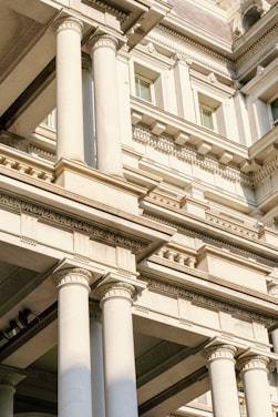 Photo showcasing a completed construction project with clear architectural details and craftsmanship.