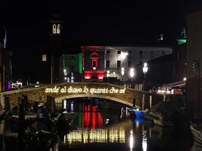Night view of the Porto Antico in Genoa, symbolizing local inspiration.
