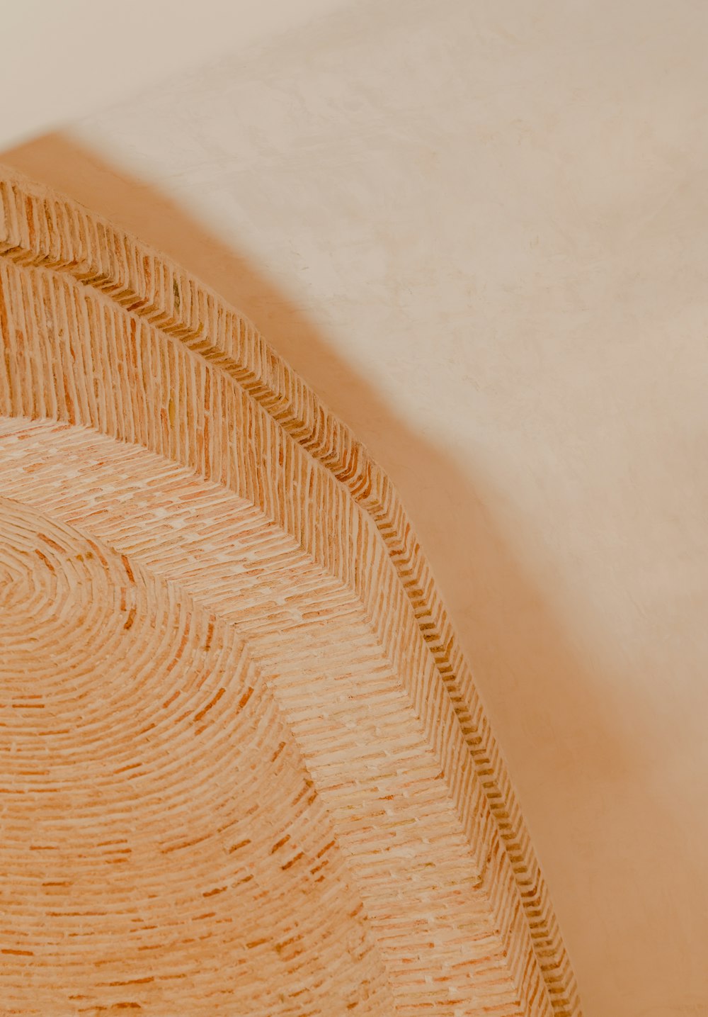 a close up of a wooden object on a table