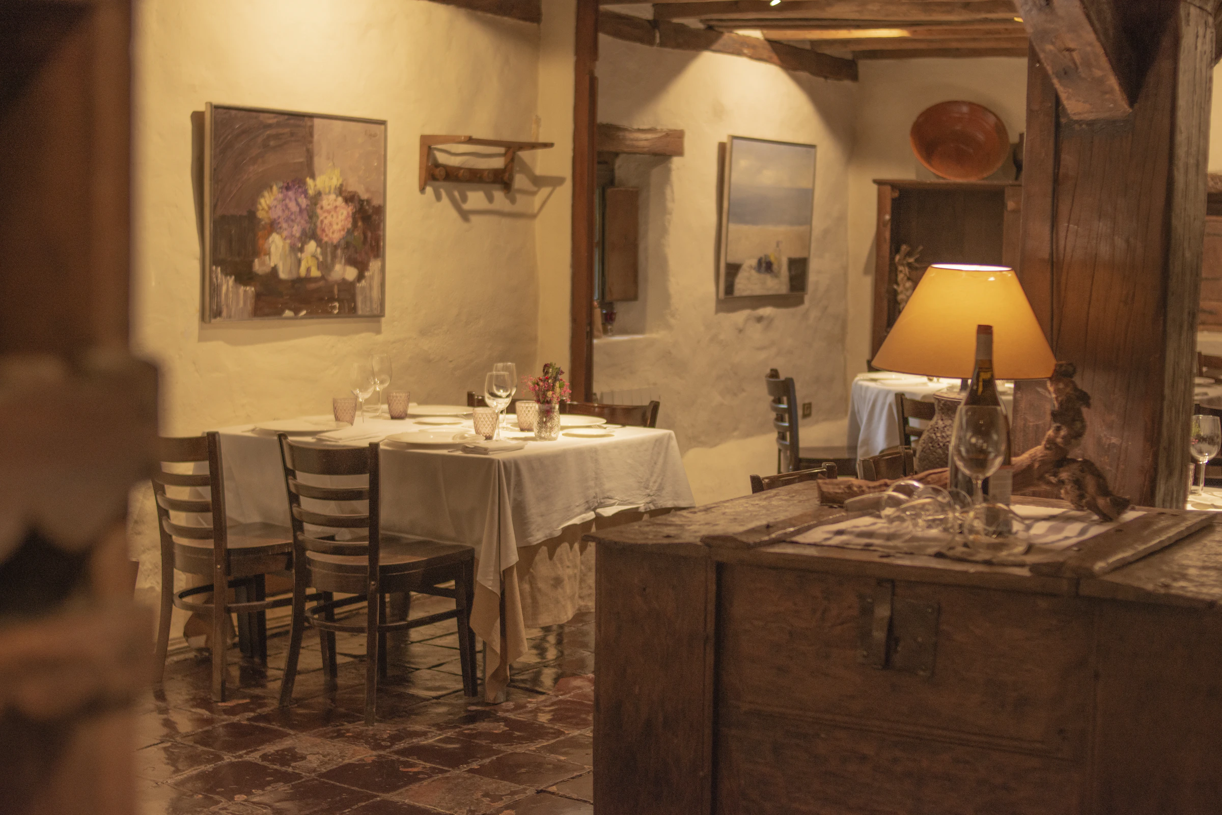 Restaurante elegante español