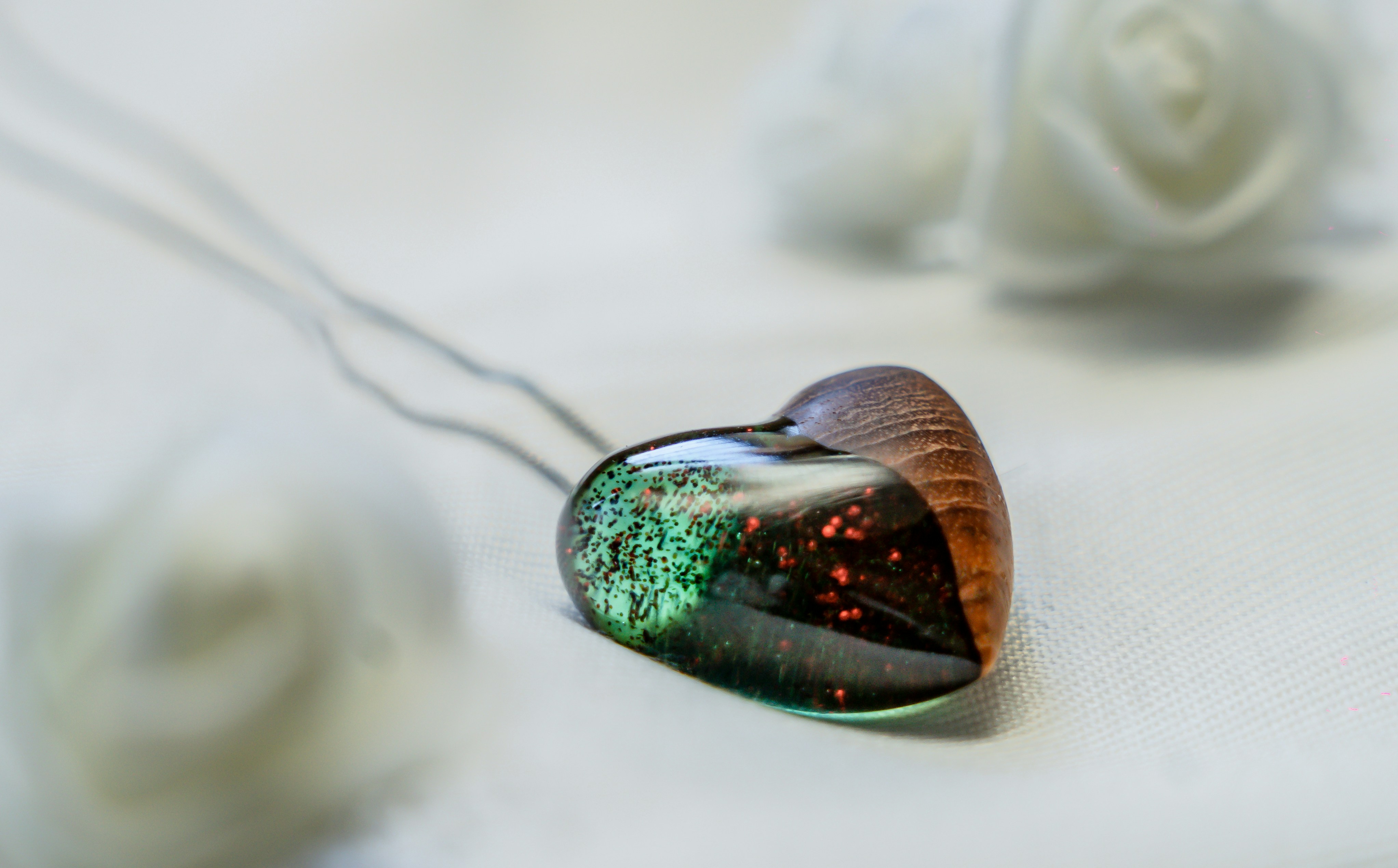 Handcrafted Resin Pendant