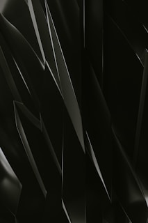 Geometric shapes forming a modern tech-inspired abstract pattern.