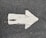 a piece of paper that has been placed on the ground