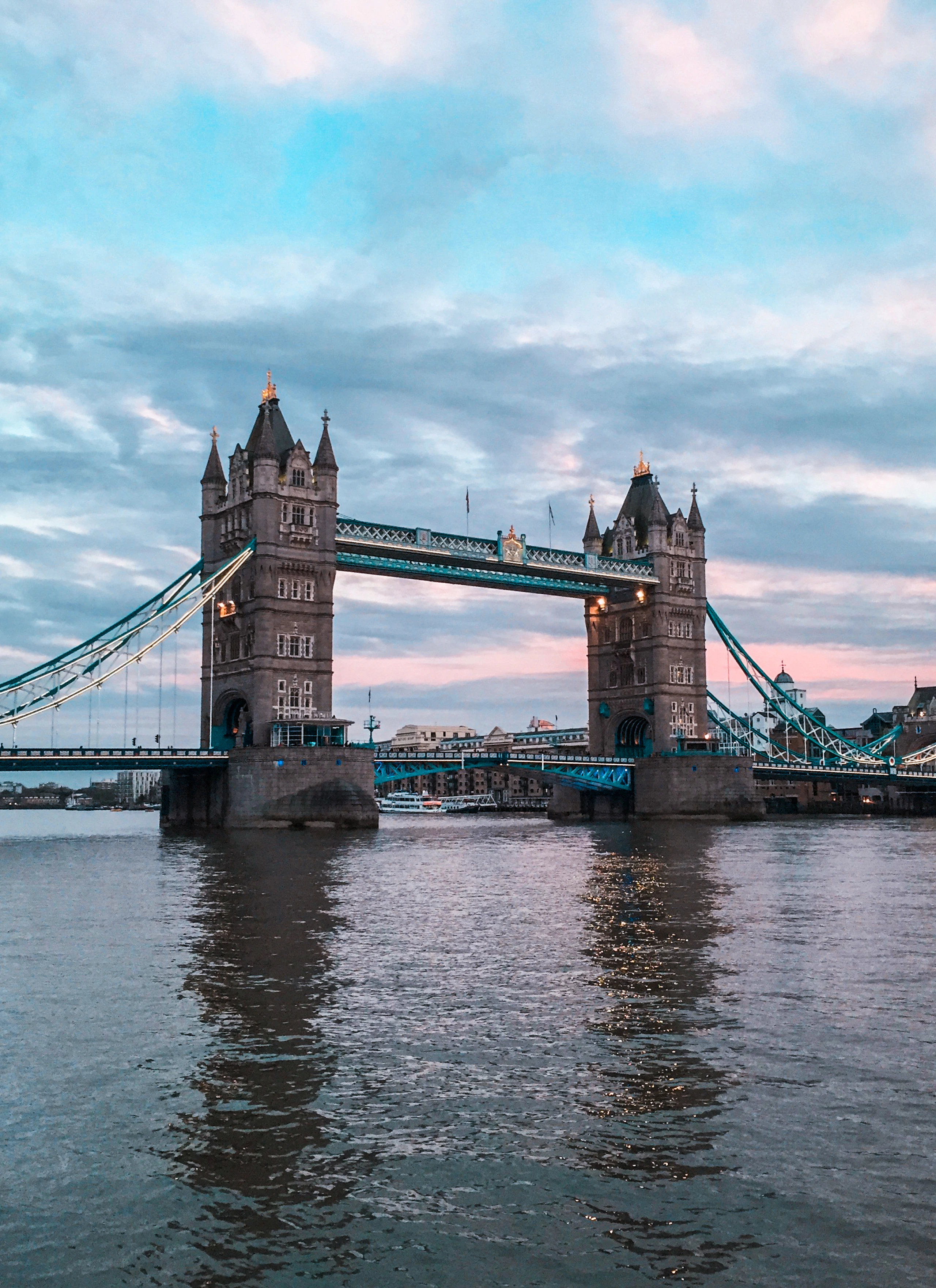 London · The destination