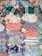 A patchwork quilt featuring an assortment of colorful, patterned fabric pieces. The patterns include floral designs, checkered stripes, and polka dots in various shades including blues, reds, oranges, and greens. The quilt appears to be handmade with intricate stitching connecting the different swatches.