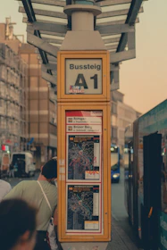 Map with bus routes and live tracking dots reflecting student bus locations in real time.