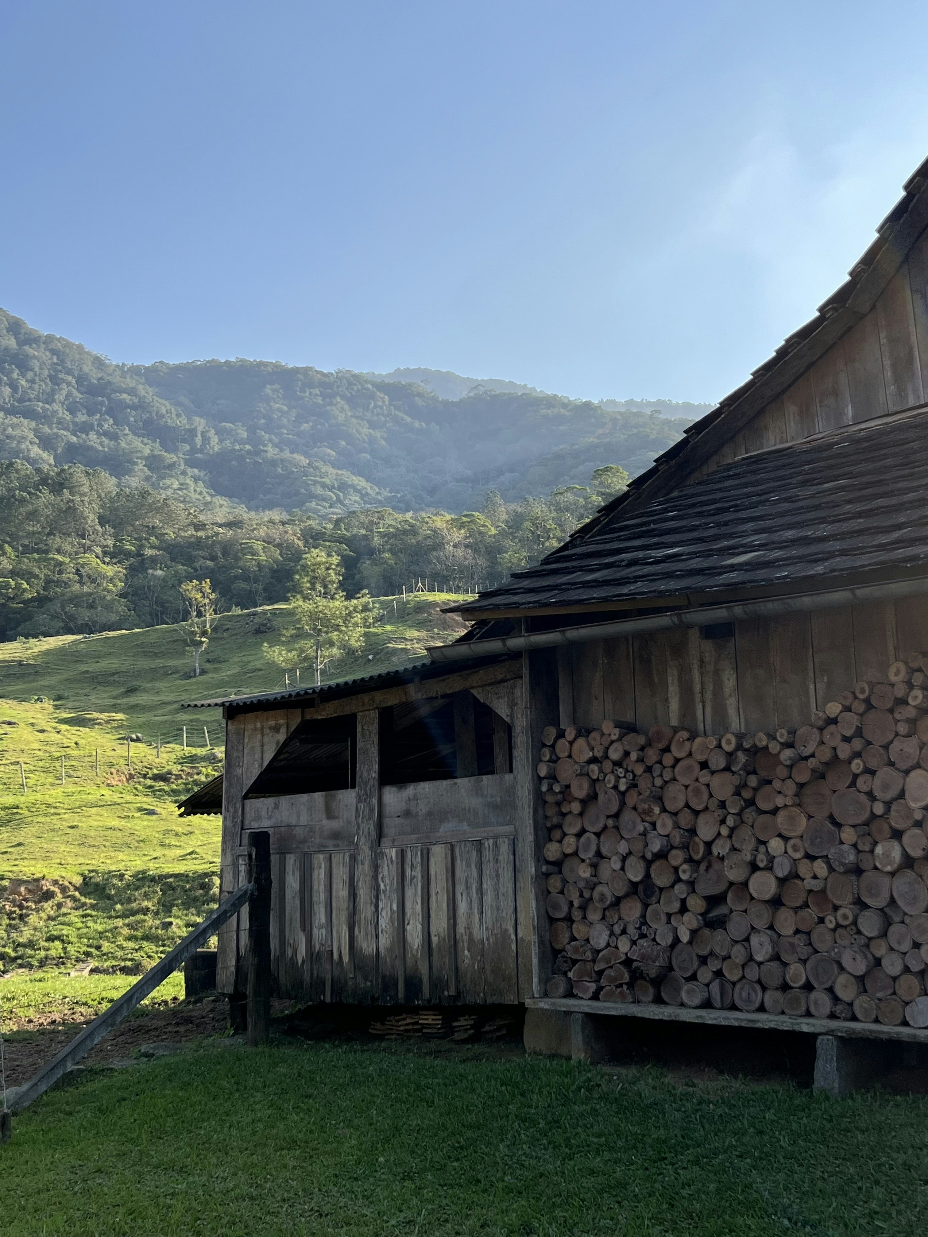 Double-Bay Firewood Shed
